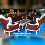 Kursi sofa tamu kayu jati