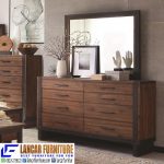 Set Kamar Tempat Tidur Jati Antik