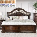 Set Kamar Tempat Tidur Jati Ukiran