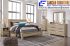 Set Kamar Tempat Tidur Minimalis Natural