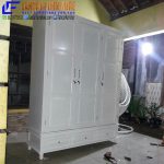 Lemari Pakaian Pintu 3 Simpel