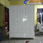Lemari Pakaian Pintu 3 Simpel